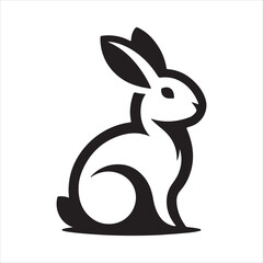 rabbit isolated on white