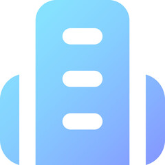 Obraz premium Business icons designed with a modern touch showcasing versatility and professionalism