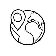 Globe Icon Vector