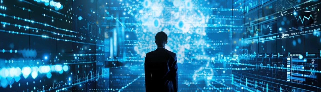 Data governance manager ensuring data quality and compliance with regulations