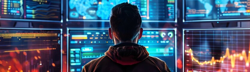 DevOps manager overseeing continuous deployment and integration