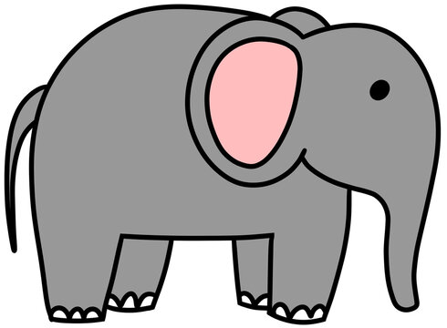 Elephant cartoon 