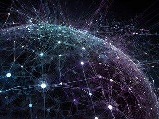 Global Network  Abstract Technology  Connection Concept