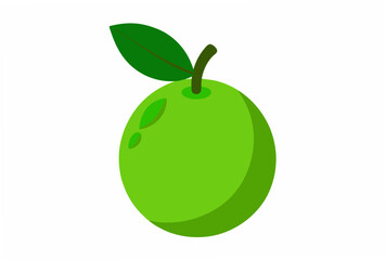 pear isolated on white