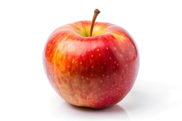 Apple on white background