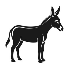 Vector Illustration of Donkey Head Logo Icon