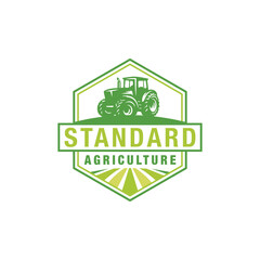 Logo Standard Agriculture farm vector 