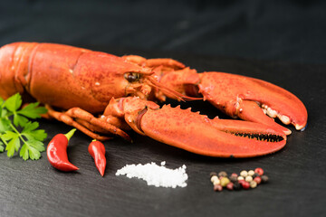 Surf and Turf mit Filetsteak und Hummer