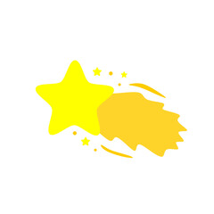 yellow shooting star