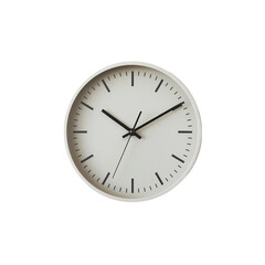 wall clock isolated on transparent background