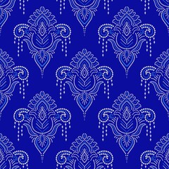 pattern flowerdamask ethnic boho American ikat texture tribal geometric background mandalas