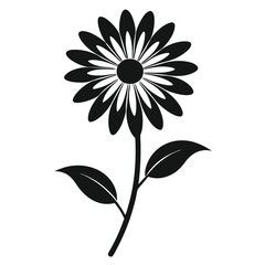 Vector Illustration of Daisy Flower Logo Icon