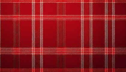 elegant seamless classic christmas plaid pattern in rich red perfect for holiday themed projects and festive decor