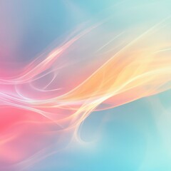Soft Pastel Abstract Flowing Gradient Design
