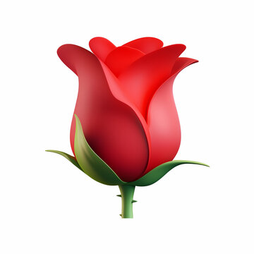 Naklejki Red Rose 