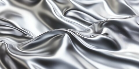Silver metallic surface with a subtle matte sheen modern clean texture polished finish even studio lighting with soft shadows