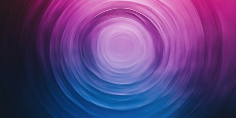 Obraz premium Abstract circular gradients of soft purple and blue blending vibrant yet calming hues with smooth transitions under diffused lighting