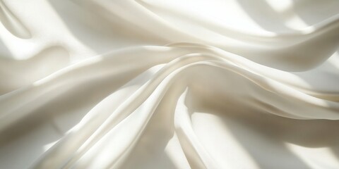 Obraz premium soft light beams scattered across a smooth white surface delicate shadows minimalistic and abstract