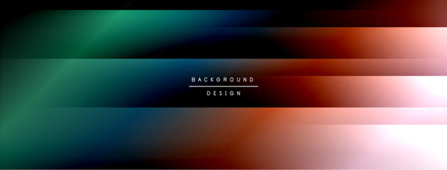 Fototapeta premium Dynamic shadow lines with gradient colors geometric background