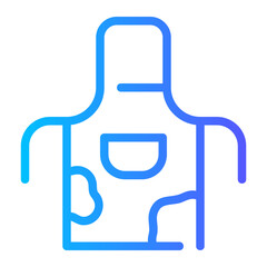 apron gradient icon