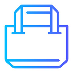 Obraz premium totebag gradient icon