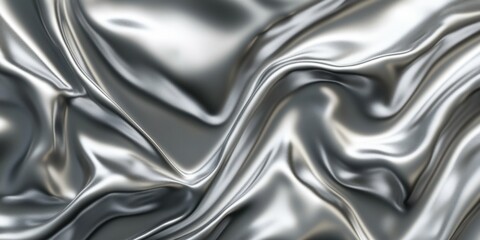 Reflective metallic silver texture with a smooth finish clean and modern appearance subtle sheen even studio lighting with soft shadows