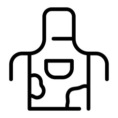 apron line icon