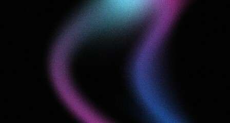 Abstract purple blue on black grainy Gradient Background with Vibrant Colors