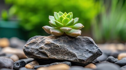 Fototapeta premium DIY Succulent Arrangements Create Stunning, Decorative Small Gardens with Stylish Succulent Art Learn the Concept of Artistic Succulent Planting for Beginners Transform Your Space with Easy-to-Follow
