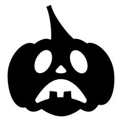 Halloween Pumpkin Silhouette