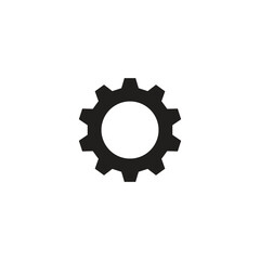 Settings icon with additional gears icon, vector illustration