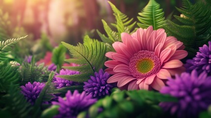 Obraz premium Unlock Vibrant Blooms with Seasonal Fertilizers Natural Component Gardening for Stunning Seasonal Plant Growth Discover the secrets to achieving lush, healthy plants using eco-friendly, seasonal