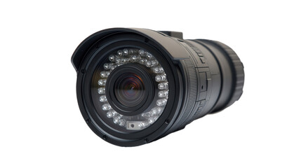 High Definition CCTV Security Camera with Infrared LEDs and Zoom Lens