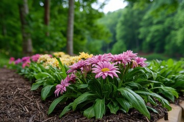 Obraz premium Unlock Vibrant Garden Blooms Seasonal Outdoor Planting Tips and Tricks for Stunning Seasonal Displays Master the art of seasonal planting with expert advice, covering everything from soil preparation