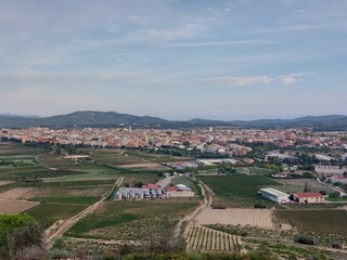 A view of a Spanish city