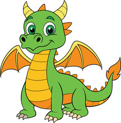 Fototapeta premium dragon vector design