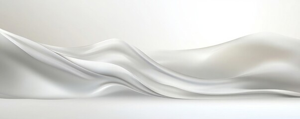 Elegant White Fabric Design