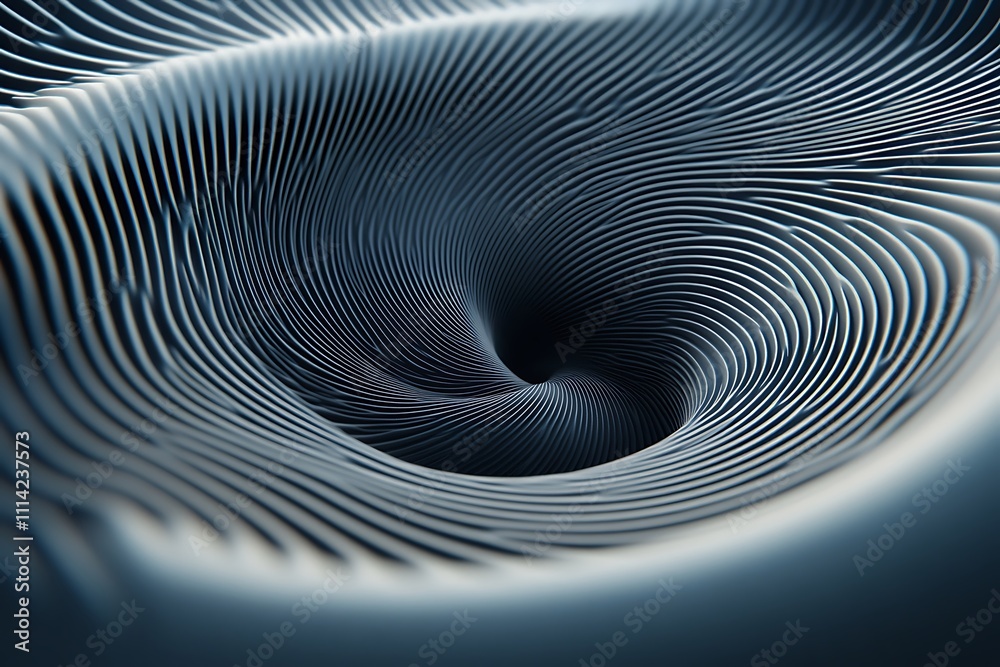Aufkleber abstract swirling vortex pattern.