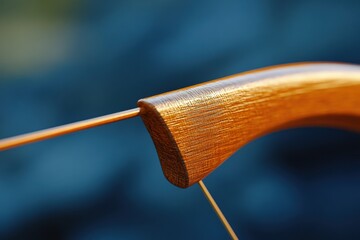 Archery practice session outdoor park photography natural light close-up precision skills development
