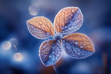 Morning dew on colorful flower petals nature photography outdoor serenity close-up perspective botanical beauty