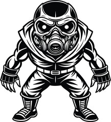 skull monster vector