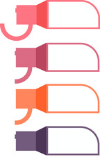 Colorful Step Infographic 