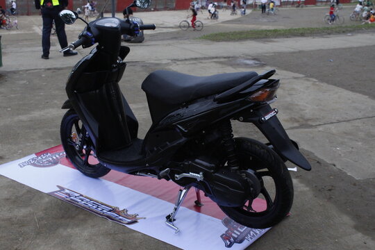 Yamaha mio sporty at Vip motor show in Marikina, Philippines