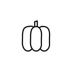 pepper line icon