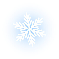 Frozen snowflake