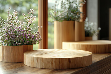 Display product background and platform