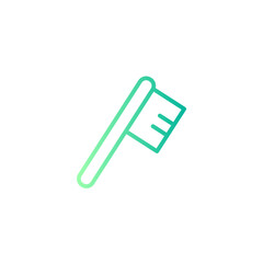 Tooth Brush gradient icon