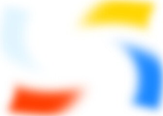 An abstract colorful transparent swirl shape spiral design element.