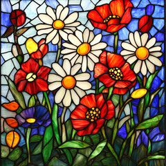 Vibrant flowers