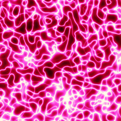 Pink glowing multidimensional plasma force field. Abstract glowing background